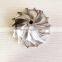 GT3584 7+7 blades 61.33/84.00mm Performance turbo milling/aluminum 2618/billet compressor wheel for racing