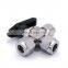 Chinese factory direct water flow control valve stainless steel angle check valve cryogenic needle valve