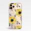 TPU phone case of Custom design for iPhone XS Max TPU flowers cell phone case for iphone 12 mobile phone case