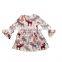 Fancy Baby Girl best selling party wear strip print dress summer kid cheap dress