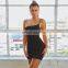 Wholesale Sexy Women Elegant One-shoulder Sling Dress Pleated Backless Vest Skirt