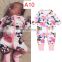 50styles Newborn Baby Romper Girls Boys Cute Cartoon Animal stripe Clothes for Kids Long Sleeve Autumn Rompers Jumpsuit Outfits