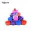 Portable Colorful Gym Fitness Plastic Dip Dumbbell