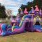 Princess Dream Palace Combo Bounce House Water Slide Combo Inflatable Kids Jumper