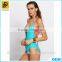Wholesale Custom Women Swimwear Summer Sexy Lady Cool One-Piece Swimwear