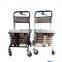 factory price Foldable elderly walker elderly Trolley shopping cart