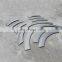 PP Wide Body Wheel Fender Flares (wheel eyebrow) for AUDI Q7 2007-2015 auto cars parts
