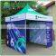 Custom Print Aluminum Pop Up Pagoda Tent 3x3m ( 10ft X 10 ft), Printed canopy & valance, 3 full walls