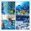 micro crystal seaworld porcelain wall tile 3d fish shop wall tile