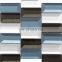 8mm thickness hotel project mixed material mosaic tile mosaic pins pastilha glass mosaic tile