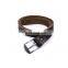 2020 fancy color handmade belt design men designers leather silver pin buckle belts for mens