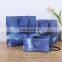 China Factory Blue Custom Gift Paper Shopping Bag Custom Logo Blue Small