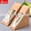 Sunkea disposable catering box paper sandwich wedge