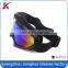 Latest scratch mirrored colorful motocross goggles with CE certified