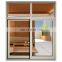 Commercial Useful Double Glass Aluminum Sliding Window