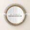 iron weir gold plated mirror