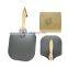 2022 New Arrival Safe Kitchen Oven Shovel Black Foldable Aluminum Pizza Peel Wood Handle