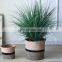 compete Price Customized Holder Artificial Green Woven Pot Cotton Rope Plant Basket