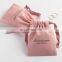 PandaSew Custom Logo Printed Twill Cotton Jewelry Bag Small Gift Packaging Jewelry Pouch