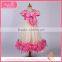 Breathable kids feather dress costume