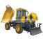 China Factory Site Dump Truck 10Ton Hot Sell 180 Rotating  Dumpers with Diesel Engine