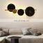 Creative Clock Lights LED Wall Lamps Bedside Bedroom Study Living Room Aisle Flats Salon Decorative Indoor Lighting