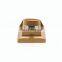 Heavy Duty Anti-Pry Rim Square Latch Deadbolt Locking with Brass Cylinder
