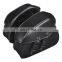 New Stylish Top Quality Motorbike Saddle Bags Waterproof PVC Studded Motorcycle Saddlebag Luggage Set Touring