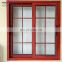 Double Tempered Safety Glass Aluminum Windows Sliding Window Grill Design