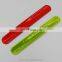 Custom Reflective PVC Reflective Slap Bracelet With Ruler