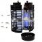 Black Home-Used Bug Zapper Electronic Mosquito Killer  Mosquito Trap Lamp For Backyard, Patio, Plug in