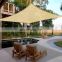 HDPE Shade Sail Square Sun Visor Canopy Triangle UV Protection Suitable for Terrace Garden Backyard