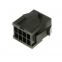 Micro-Fit 3.0 Plug Housing Dual Row 8 Circuits UL 94V-0 Panel Mount Ears Low-Halogen Black 430200800