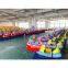 Guangdong Zhongshan Tai Le play children's indoor and outdoor waterproof glass steel coin-operated self-service swinging machine shake car space flight spray snow capsule
