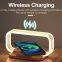10W Fast charger Multi-function Nightlight + Wireless Quick Charger 2 in 1 Three-color Temperature Adjustment