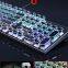Hot sell T75 punk mechanical keyboard portable retro typewriter multi device keyboard usb waterproof keyboard with trackpad