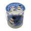 Christmas Ornament Round Tool Bucket Tin Cans With Lid And Handle