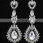high quality fashion european styled big full diamond fashion earrings