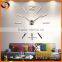 2015 new style DIY 3d wall clock