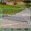 metal crowd control interlocking barrier