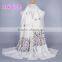 New Design Cotton Colorful Flower Embroidery Fashion Women Hijab