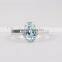 Sartificial stone designs sterling ring Panyu factory process jewelry
