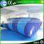 Customize blue water blob trampoline inflatable water blob