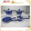 MSF-6659 Various sizes of casserole pots marble coating & painting interior & exterior