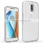 Clear Plastic bumper acrylic case for MOTO G4 plus top popular tpu thin cell phone case Cover For Motorola G4 Plus