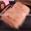 BLACK fashion handbags with fox fur, tote bags, shoulder bags