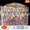xly professional manufactuing of colorful printed zipper , nylon zipper