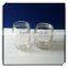 320ml 11oz Honey Glass Jar with Screw Hinged Tin Lid