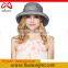 2016 customized lady new product concise fashion fisherman hat uv sunshade folding bucket hat