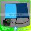 green/red/blue/ white color EL backlight el A4 size el backlight with 8 AA battery pack
